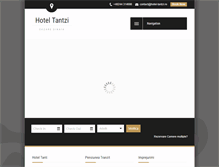 Tablet Screenshot of hotel-tantzi.ro